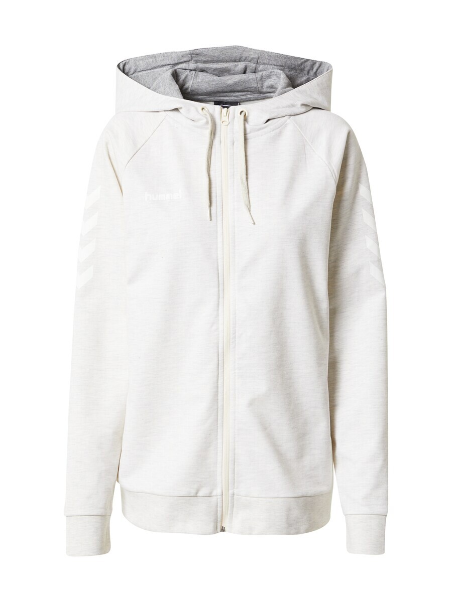 

Спортивная толстовка Hummel Athletic Zip-Up Hoodie, цвет White/Wool white