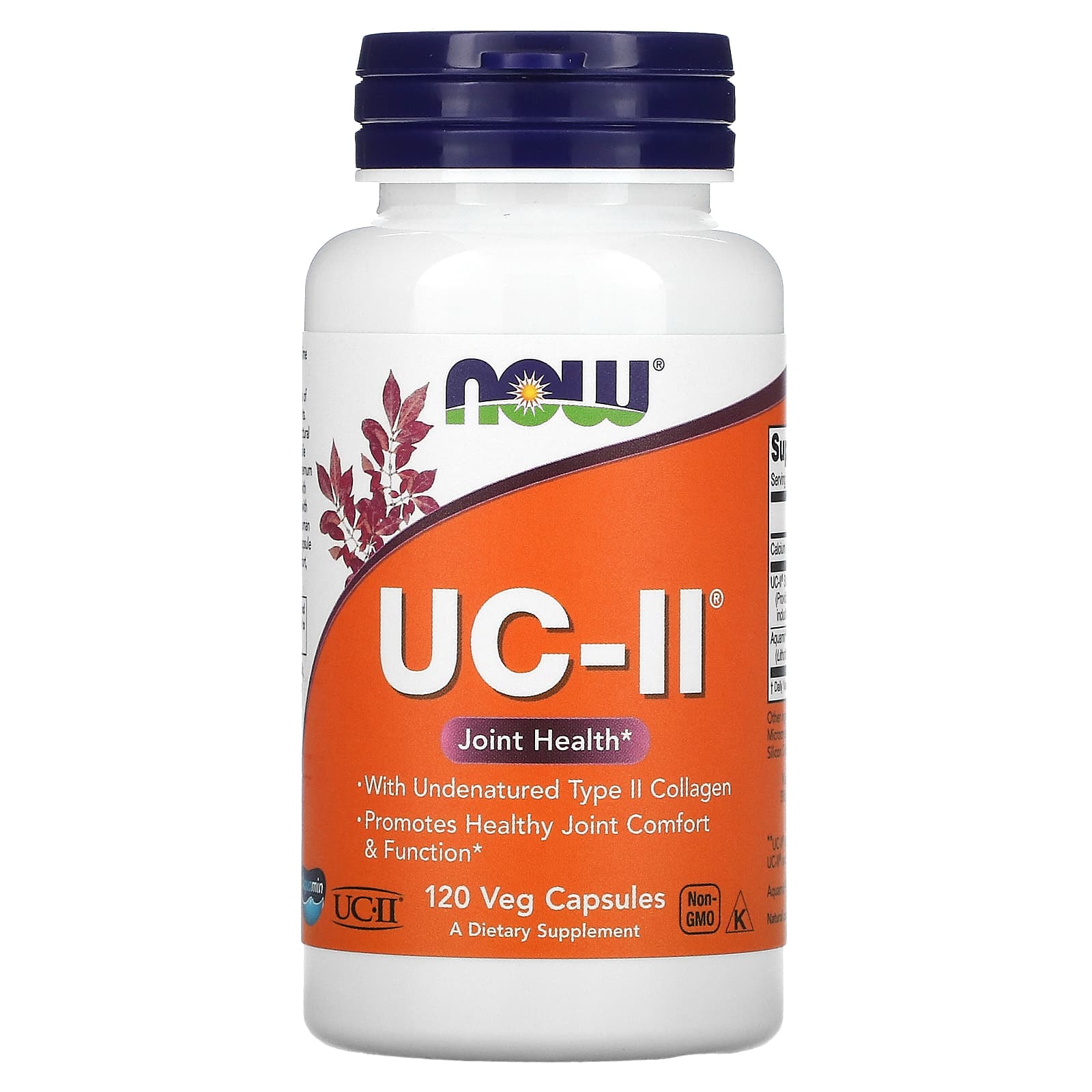 

Now Foods UC-II Joint Health неденатурированный коллаген типа II 120 вегетарианских капсул