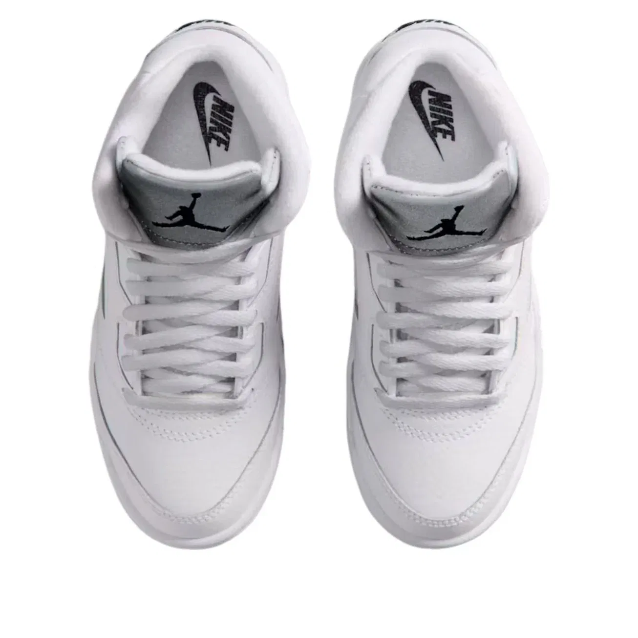 Кроссовки Air Jordan 5 Retro 'White Metallic' HQ7979-103, белый — фото 3