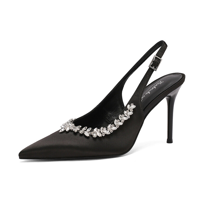 

Сандалии женские Pwpj, цвет BLACK 9CM