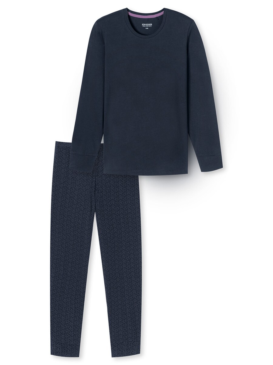 

Пижама SCHIESSER Comfort Essentials, темно-синий