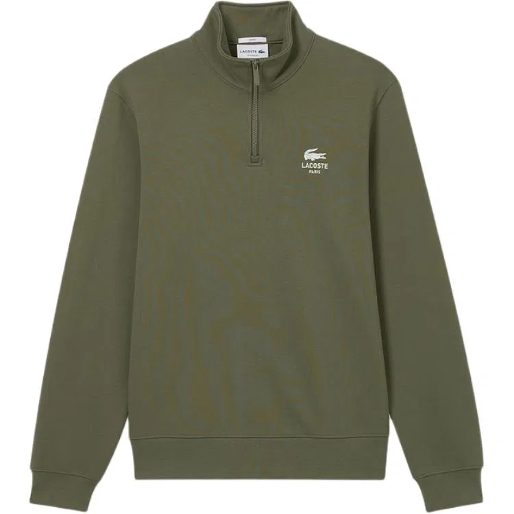 Толстовка Lacoste Marine Blue с молнией — фото 4