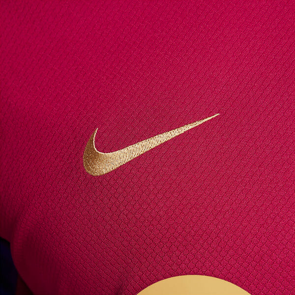 Футболка fc barcelona dri fit футбольный трикотажный топ Nike, красный — фото 2