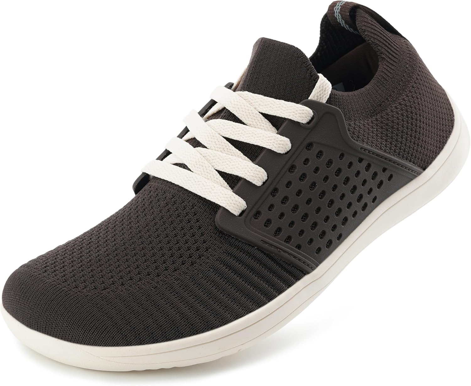 

Мужские кроссовки WHITIN в широком минималистичном стиле босоножек, Нулевая посадка, Стабильность средней части стопы, шоколадный