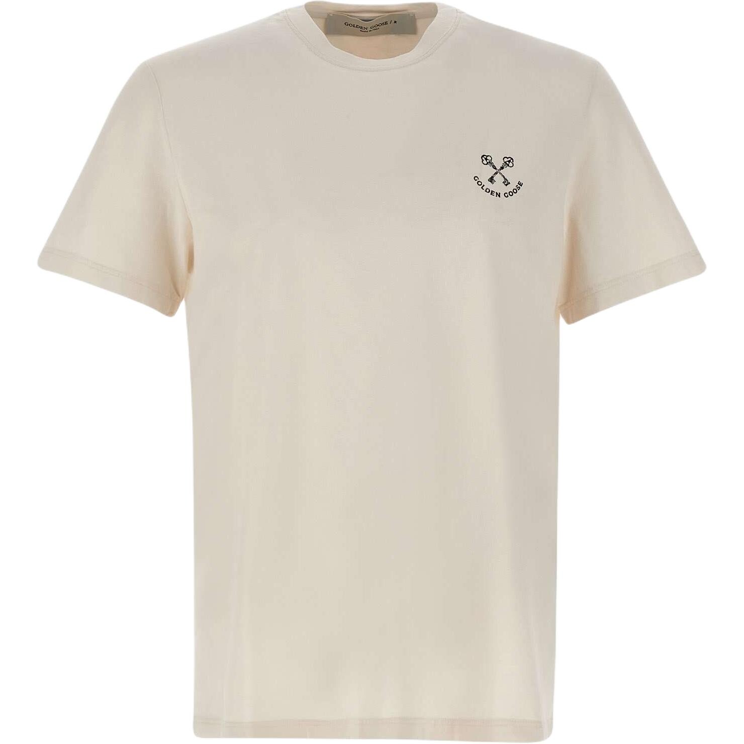

Футболка мужская бежевая Golden Goose, бежевый