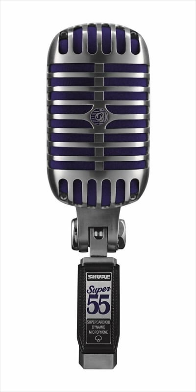 

Вокальный микрофон Shure Super 55 Deluxe Supercardioid Dynamic Microphone