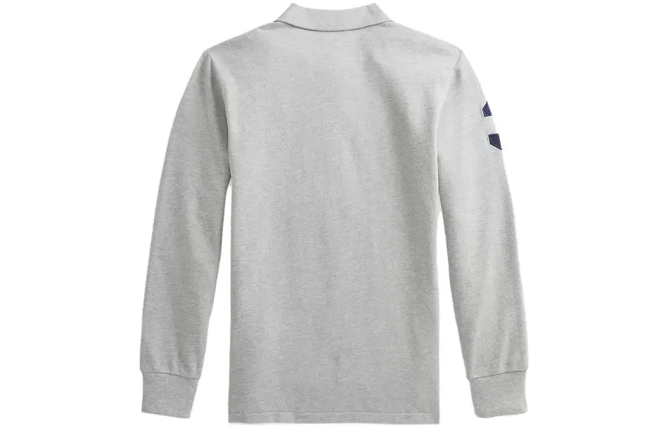 Футболка Gray Kids' Polo Ralph Lauren — фото 3