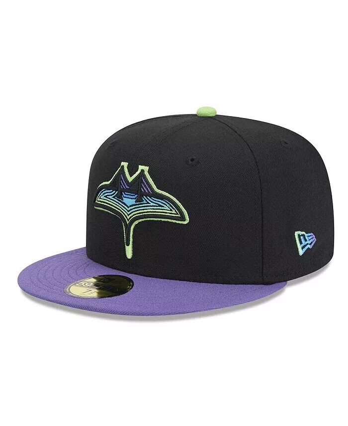 

Мужская черная бейсболка Tampa Bay Rays 2024 City Connect 59FIFTY Fitted New Era