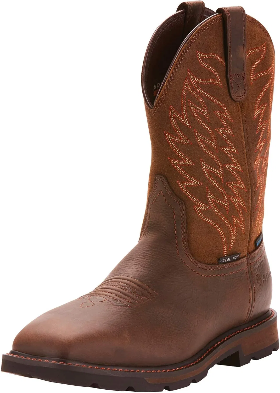 Рабочие ботинки водонепроницаемые ARIAT, Brown — фото 3
