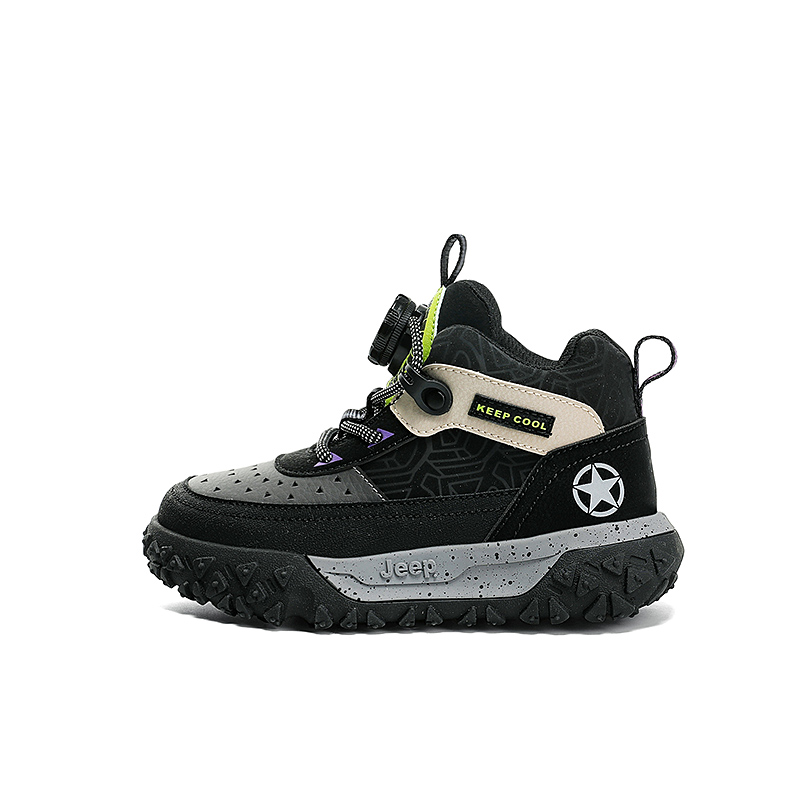 

Jeep Кроссовки Mid top Outdoor Obsidian Black/Imperial Purple детские