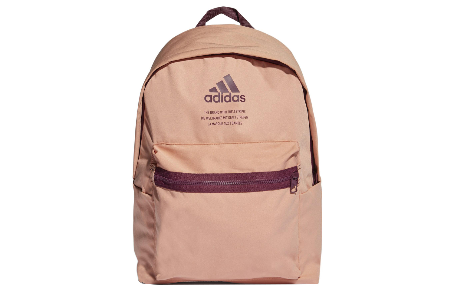 

Adidas Переработанный полиэстеровый рюкзак унисекс красный розовый тёмно-красный