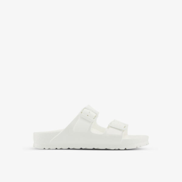Резиновые сандалии Arizona с двумя ремешками Birkenstock, белый