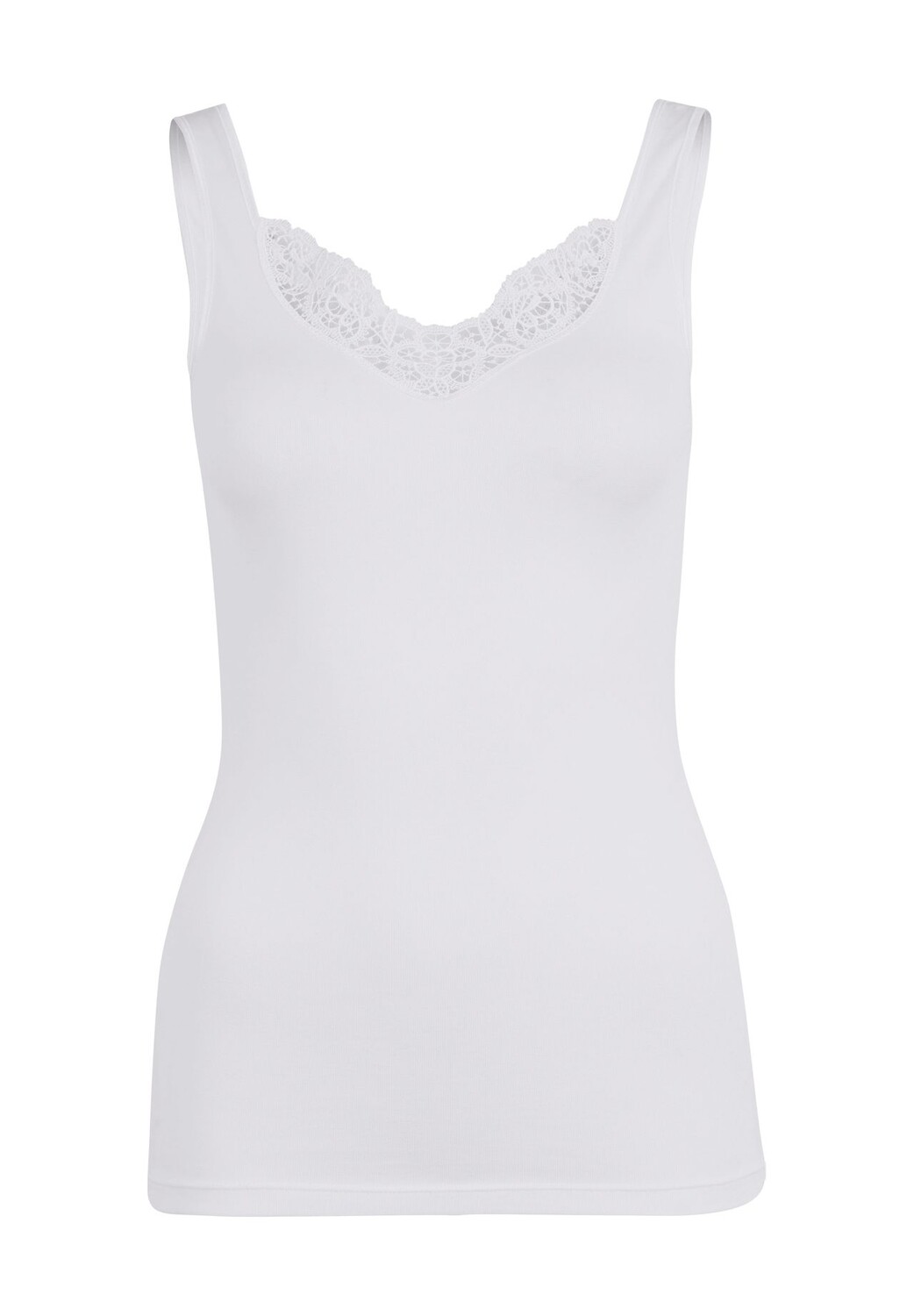 

Элегантный жилет на широких бретелях и кружеве для женщин mey