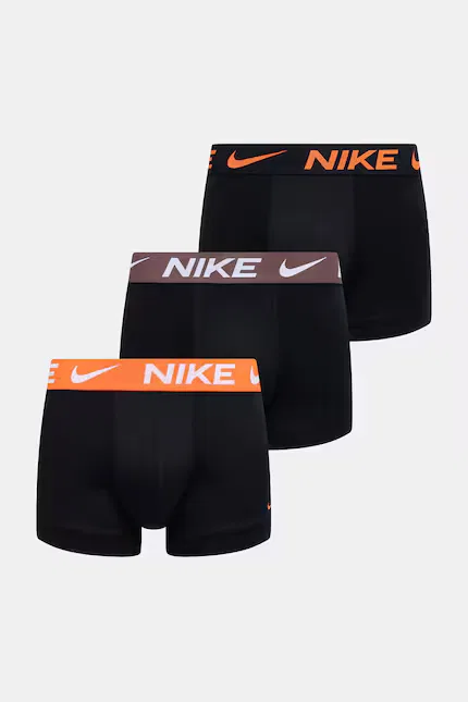 Боксеры Dri-FIT 3 шт Nike, черный