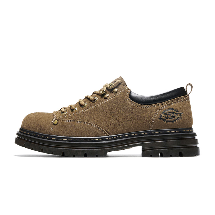 

Dickies Платформенные износостойкие винтажные рабочие ботинки Martin низкие мужские - тёмный хаки, цвет Dark Khaki (More Athletic Shoes)