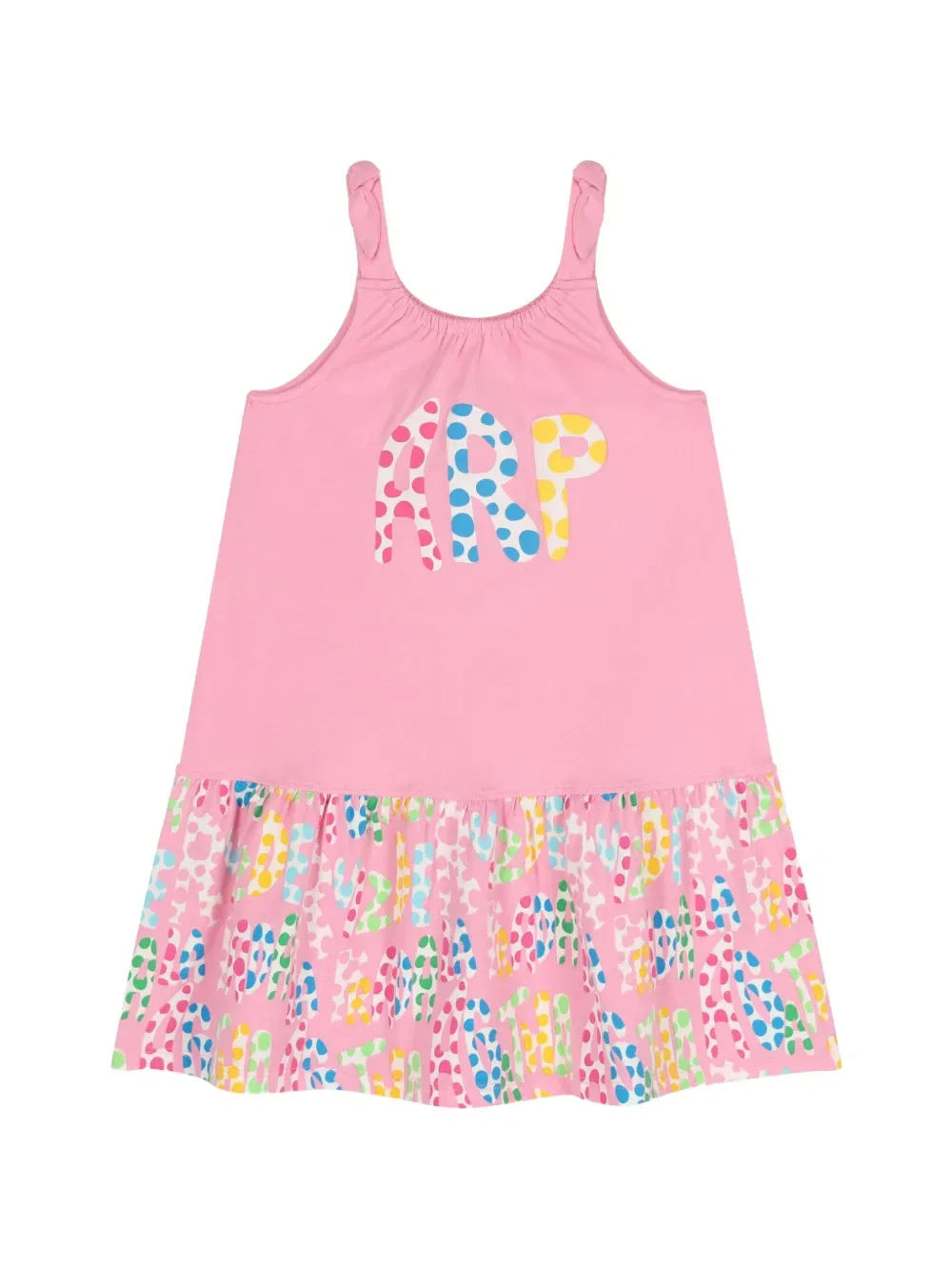 Платье с оборками и принтом Agatha Ruiz De La Prada, розовый