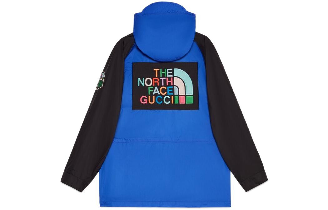 Пальто The North Face X Gucci розовое — фото 2