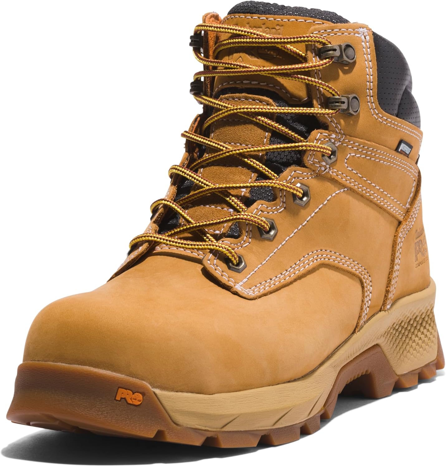 

Timberland PRO мужские ботинки Titan Ev 6 дюймов с композитным защитным носком, водонепроницаемые, Wheat-2024 New