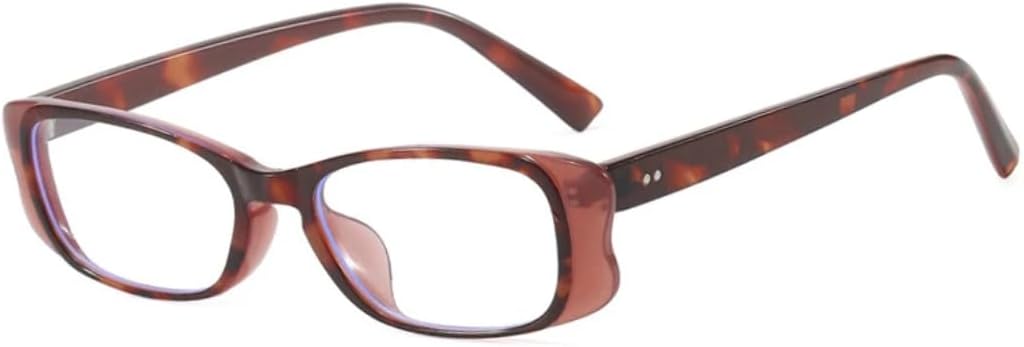 

Солнцезащитные очки с защитой UV400 | Маленькая оправа, линзы конфетного цвета | Для женщин и мужчин, для занятий спортом на открытом воздухе и вождения DSVIGF, Leopard Clear