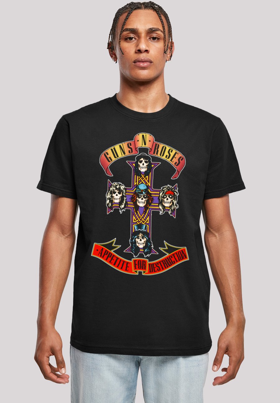 

Футболка F4NT4STIC GUNS N ROSES BAND APPETITE FOR DESTRUCTION, Black, Черный, Футболка F4NT4STIC GUNS N ROSES BAND APPETITE FOR DESTRUCTION, Black