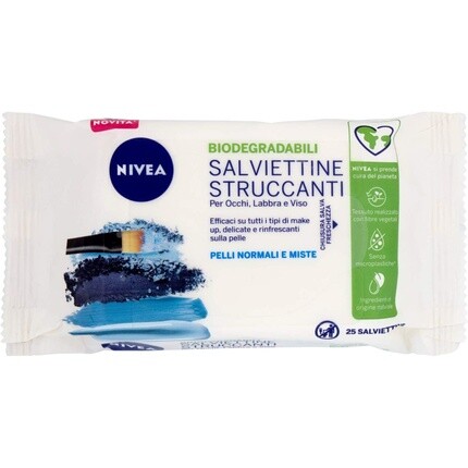 

NIVEA Очищающие салфетки для лица для нормальной кожи, 25 шт.