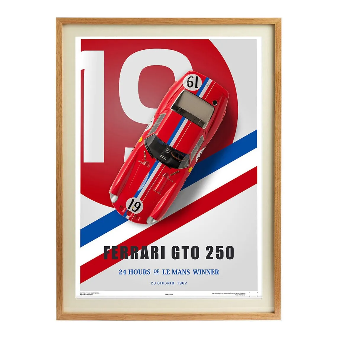 

Ferrari GTO Ferrari PSTR Studio Sheet + Marco Thor El Corte Inglés