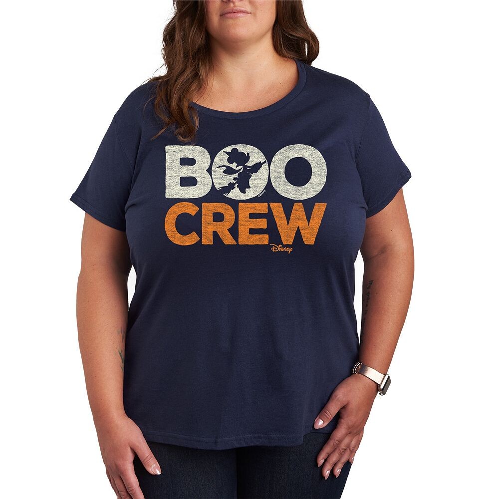

Футболка размера плюс с изображением Минни Маус Disney's Boo Crew, темно-синий