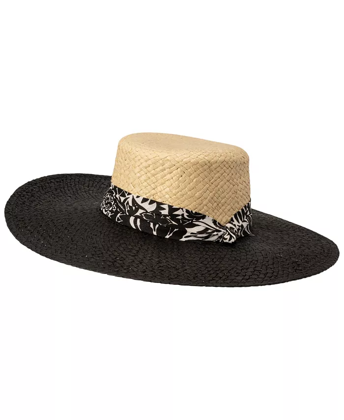 

Шляпа от солнца Rustic Printed Band с принтом Lauren Ralph Lauren, мультиколор