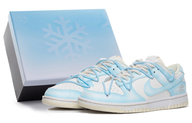 

Мужские кроссовки для скейтбординга Nike Dunk, голубой/белый