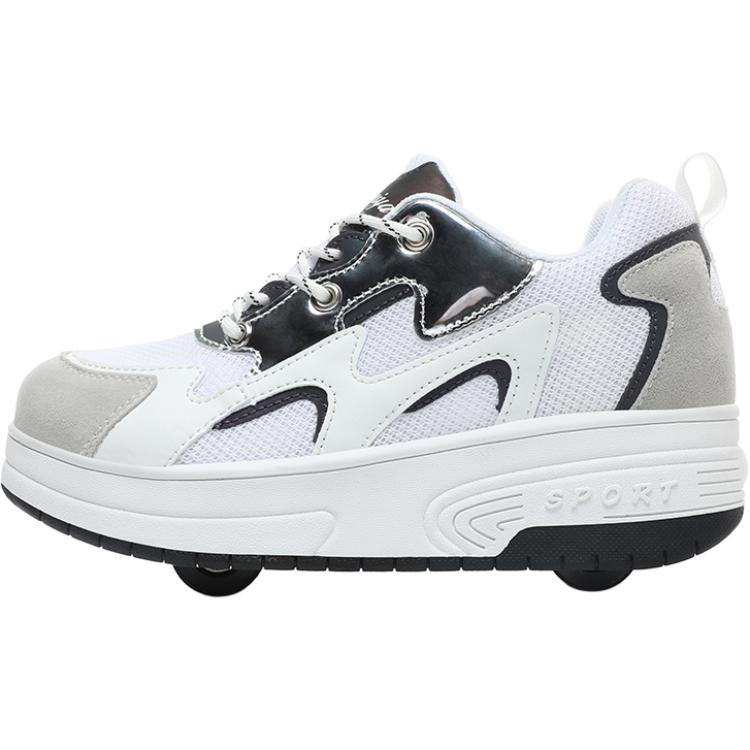 

Антиударные амортизаторы Устойчивые к истиранию Дышащие с отскоком Балансирующие с поддержкой Детские повседневные кроссовки Kids' ADOONGA, розовый