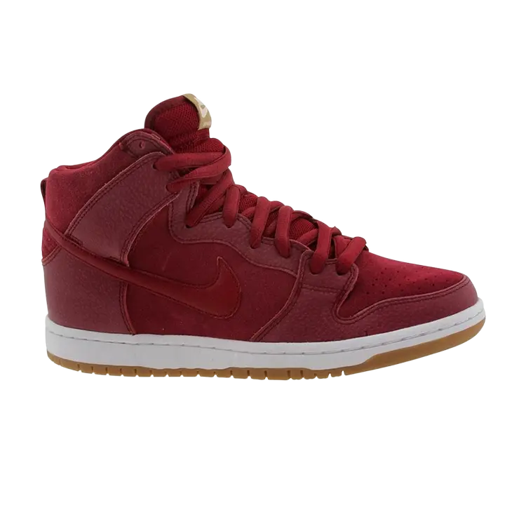 

Кроссовки Nike Dunk High Pro Sb, красный
