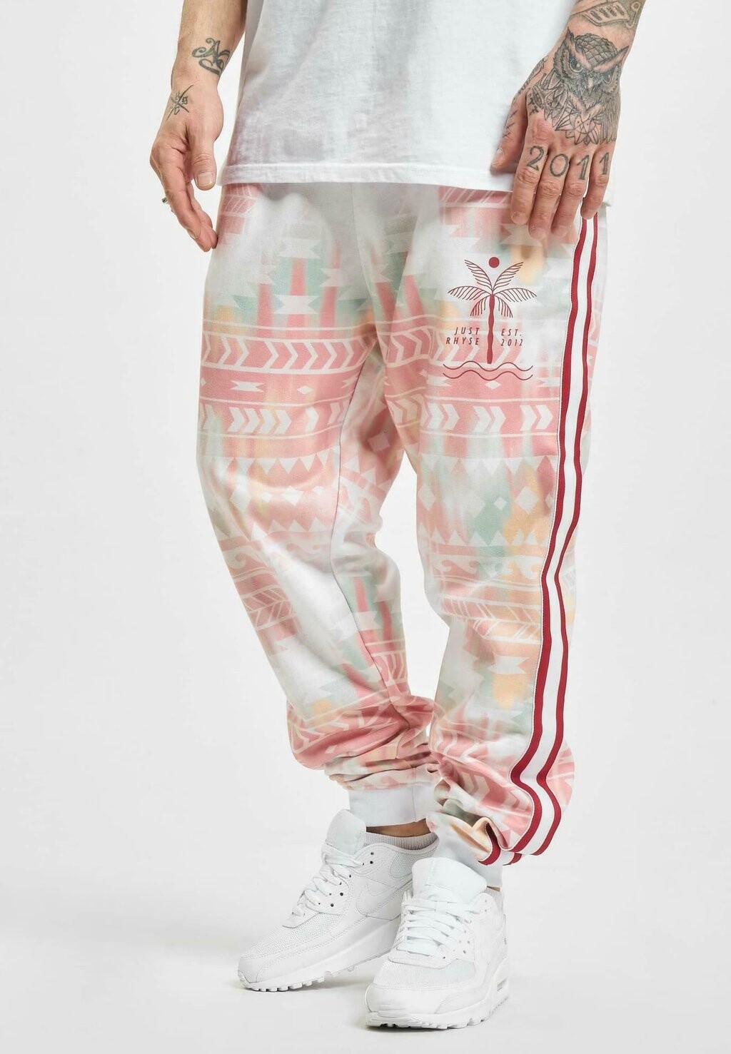 

Брюки для бега POCOSOL COLORED Just Rhyse, цвет offwhite