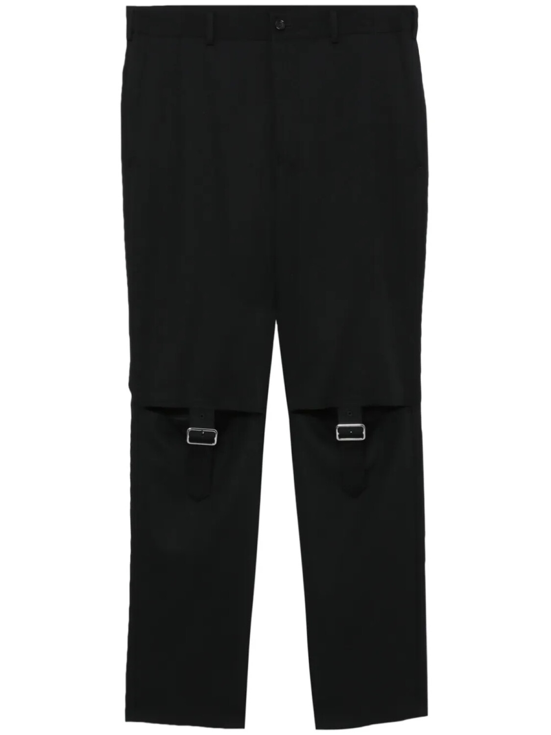 

Black Comme Des Garçons прямые брюки, черный