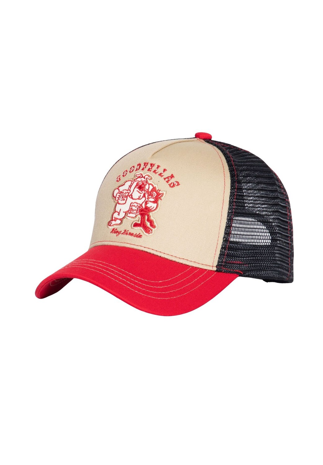 

Кепка Trucker Basecap Snapback Goodfellas KING KEROSIN, цвет Beige One Size