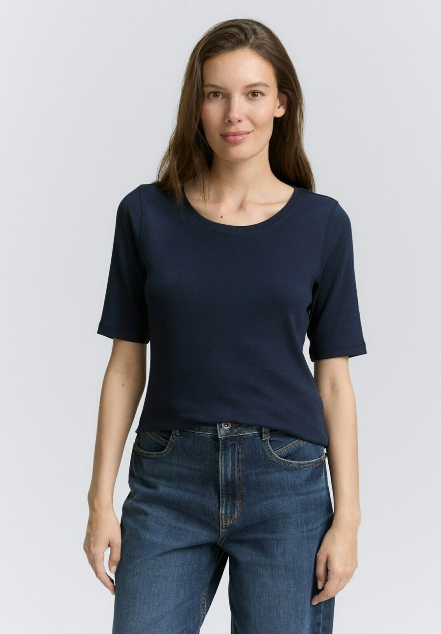 

Футболка TOM TAILOR Basic T-shirt, Sky Captain Blue/Dark Blue, Синий, Футболка TOM TAILOR Basic T-shirt, Sky Captain Blue/Dark Blue