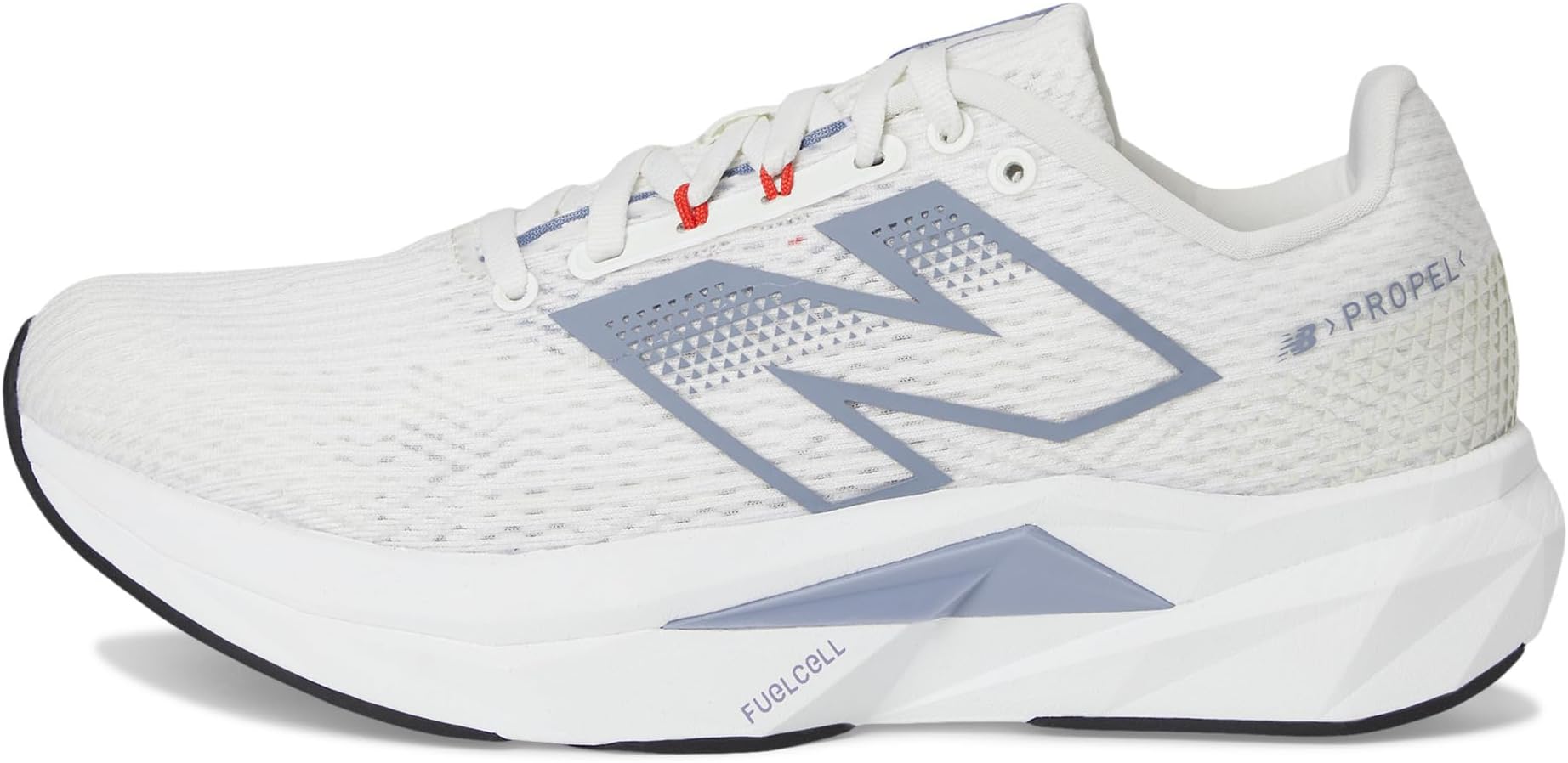 Кроссовки New Balance FuelCell Propel v5, Sea Salt/Dusk Shower/WhiteSee Less — фото 4