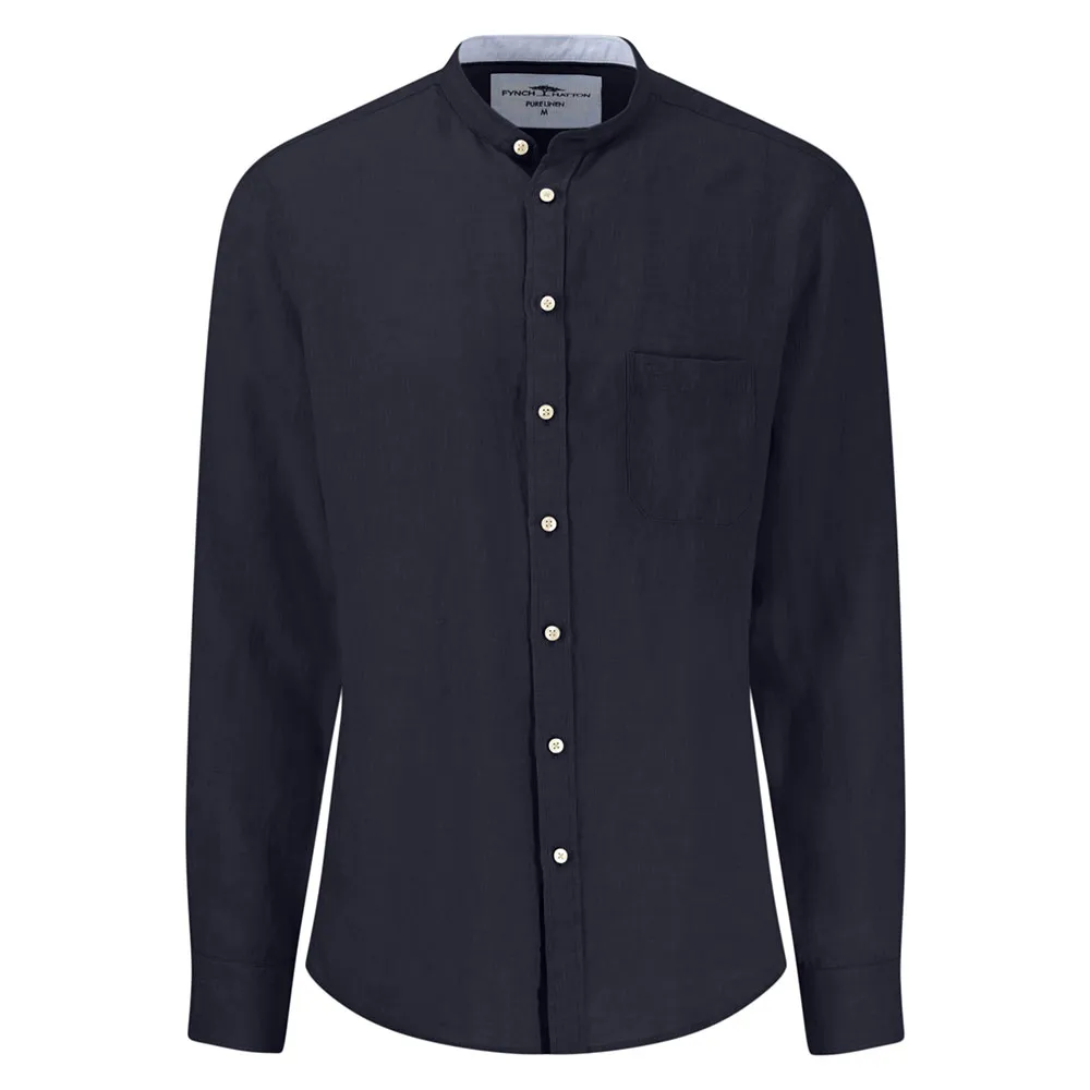 

Рубашка Fynch Hatton Premium Linen, синий