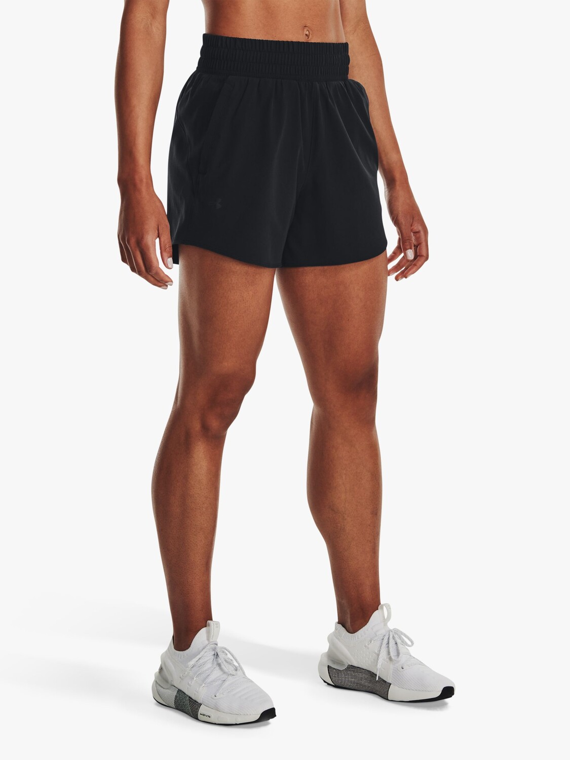 

Тканые шорты для бега Under Armour Flex 5 дюймов, черные