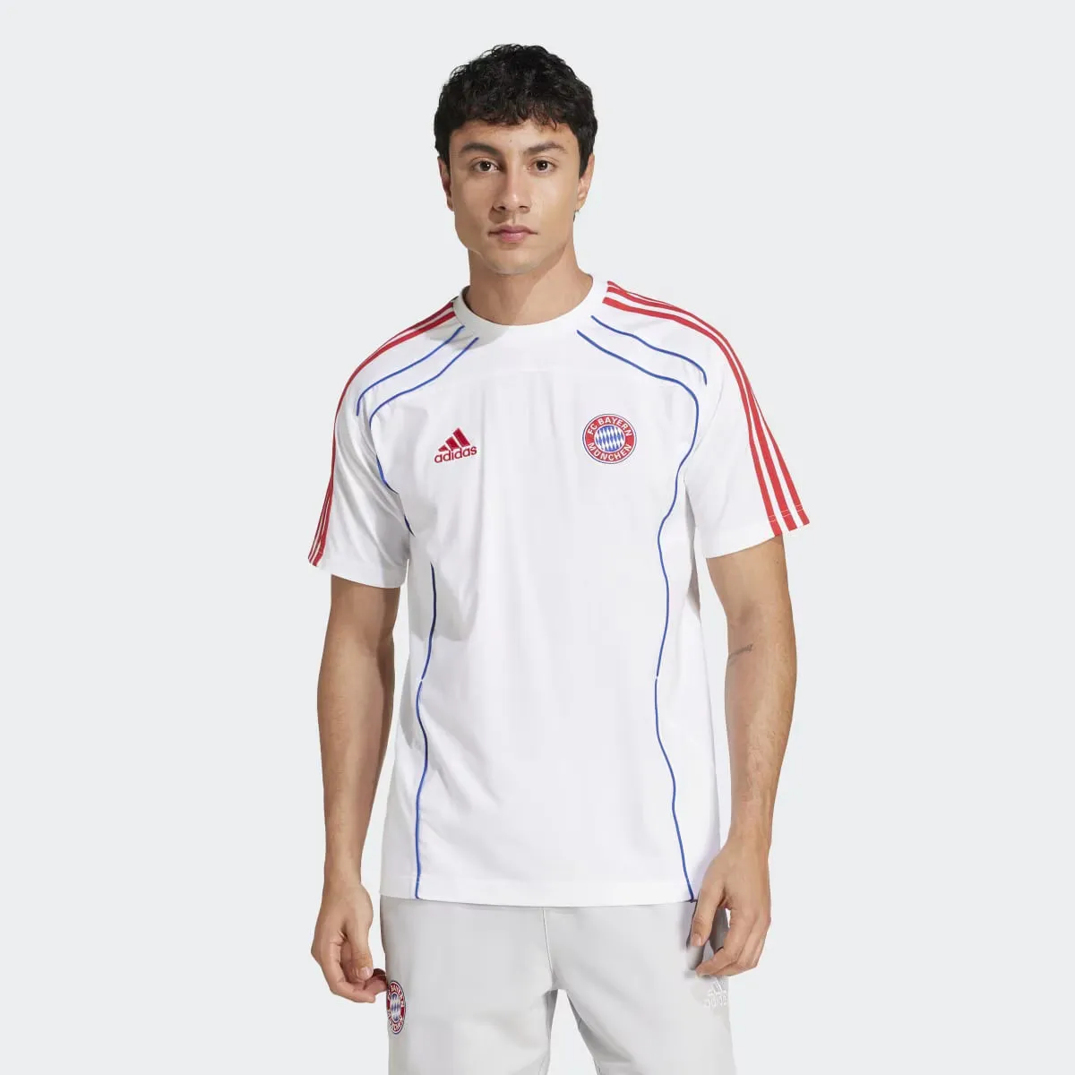 

Футболка мужская ФК Бавария UBP Adidas, белый