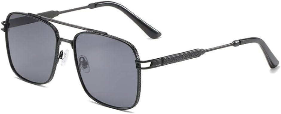 

Женские солнцезащитные очки, металлические винтажные солнцезащитные очки, мужские очки для вождения, градиентные солнцезащитные очки, женские очки с защитой от УФ-излучения UV400 LANGSER, C1 Black