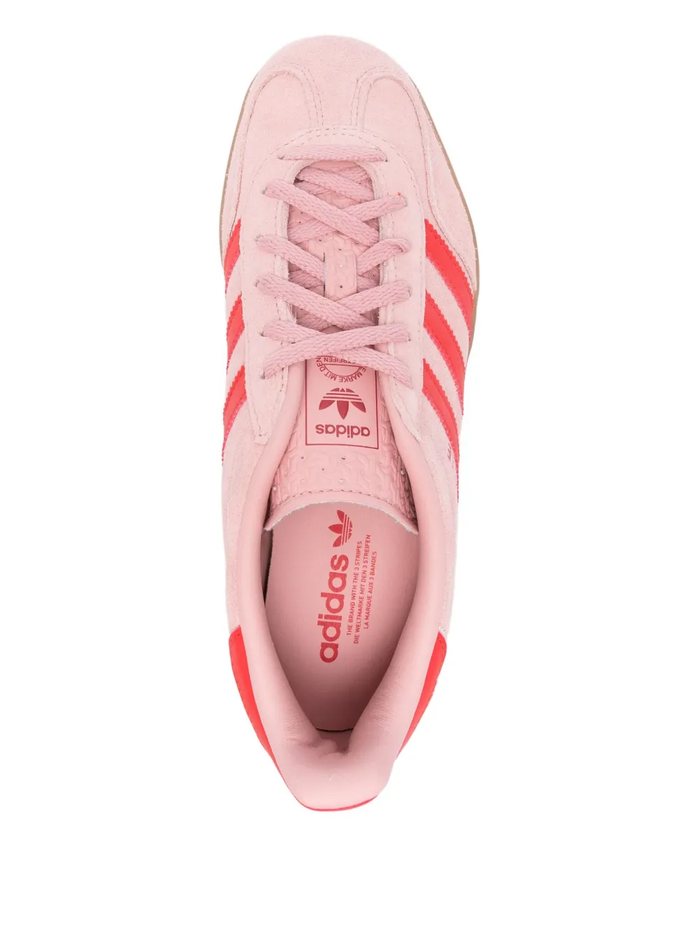 Кроссовки Gazelle Adidas, розовый — фото 3