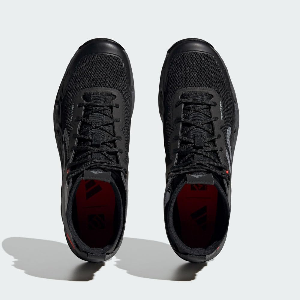 Кроссовки Adidas Унисекс Взрослые Trailcross Mid Pro, черный/красный/серый — фото 4