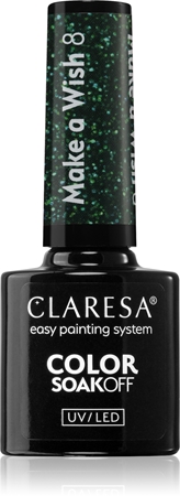 

Гибридный лак для ногтей Claresa SoakOff UV/LED Color Make a Wish, 8 5 g