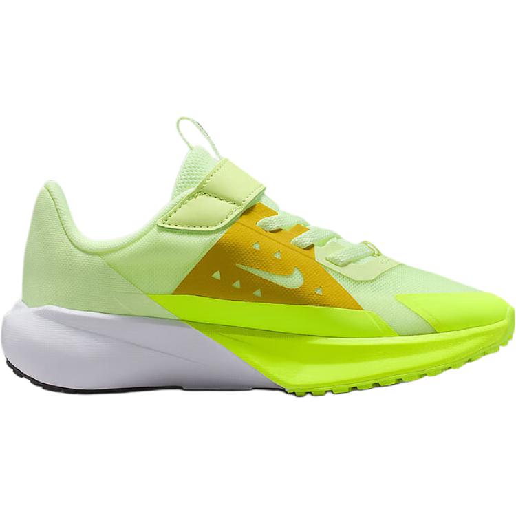 Nike Кроссовки детские низкие SONIC FLY устойчивые к истиранию для бега, цвет light green/yellow/black, для детей 3-7 лет — фото 3