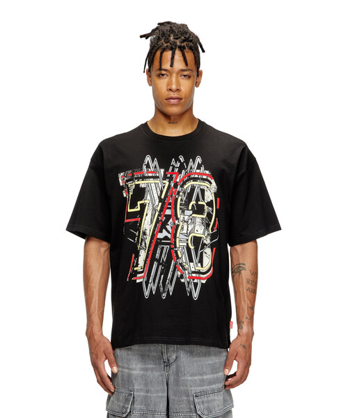 

Мужская футболка T-BOXT-T8 DIESEL, черный