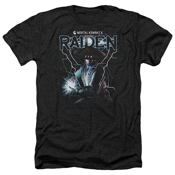 

Футболка Mortal Kombat Raiden Adult Heather Licensed Character