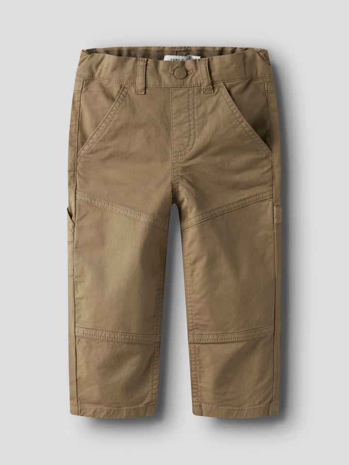 Name it Брюки NMMBEN TAP TWI PANT CARP 5722-FG цвета водорослей — фото 3