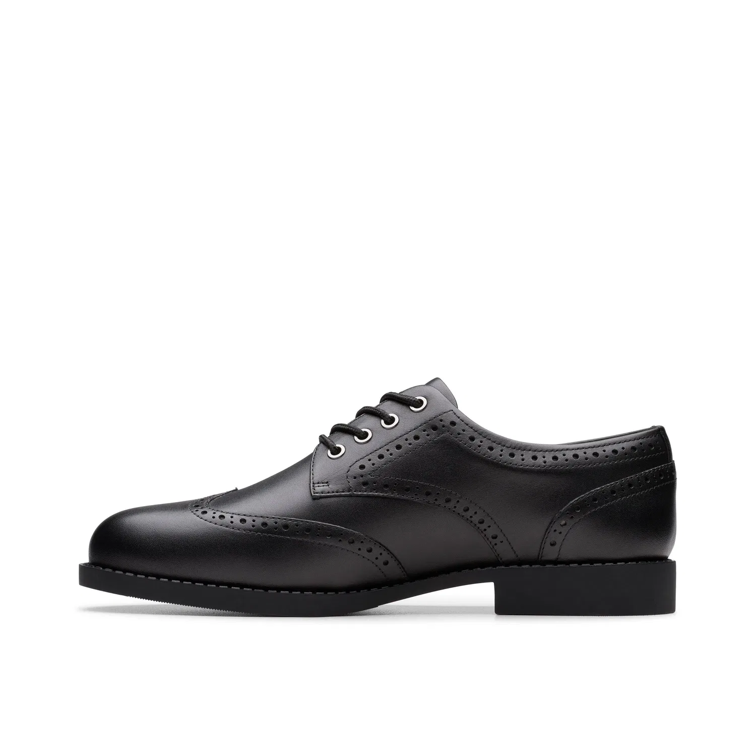 Дерби броги Clarks Tapa Pure Youth на шнуровке, черный — фото 2