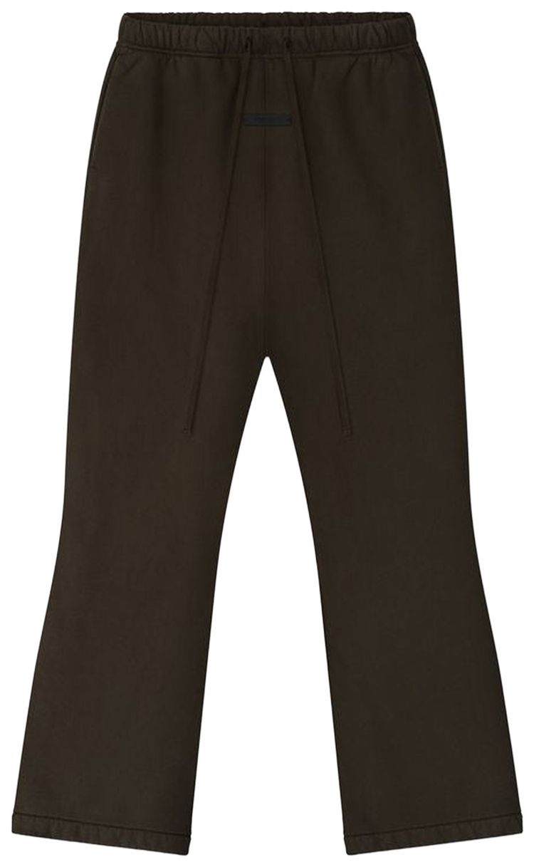 

Спортивные штаны-клеш из плотного флиса Fear of God Essentials, коричневый цвет