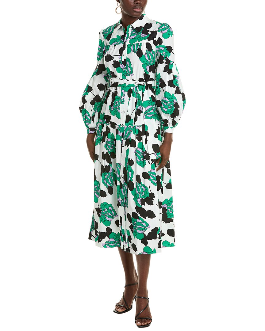 

Платье-рубашка Diane von Furstenberg Lux, белый